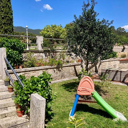 Apartamento Con Jardin Y Piscina Temporada Verano Privados Samieira ภายนอก รูปภาพ