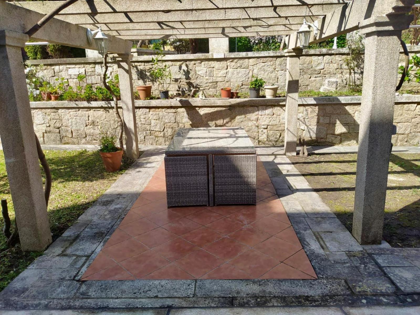Apartamento Con Jardin Y Piscina Temporada Verano Privados Samieira ภายนอก รูปภาพ