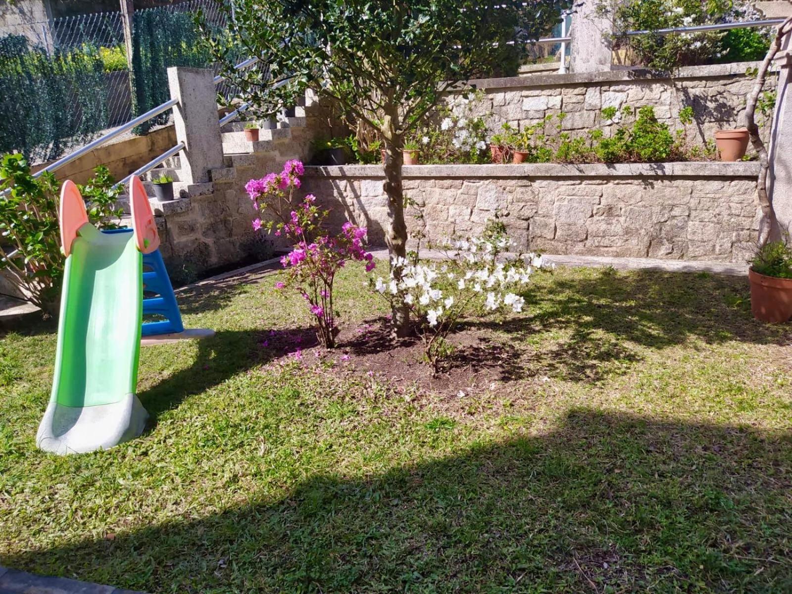 Apartamento Con Jardin Y Piscina Temporada Verano Privados Samieira ภายนอก รูปภาพ