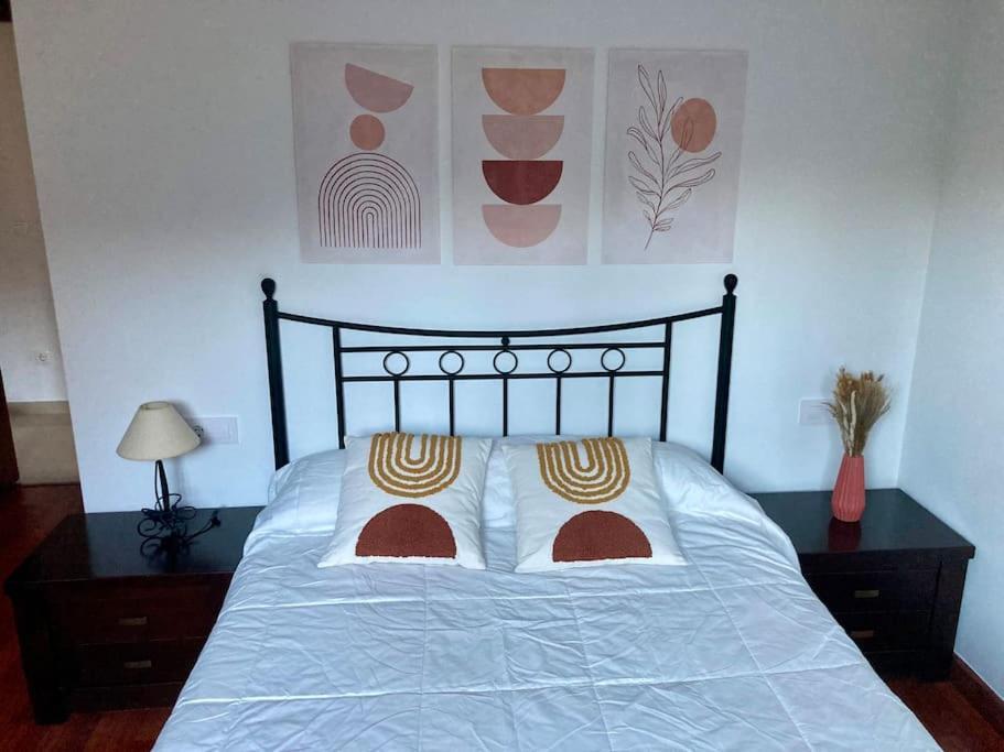 Apartamento Con Jardin Y Piscina Temporada Verano Privados Samieira ภายนอก รูปภาพ