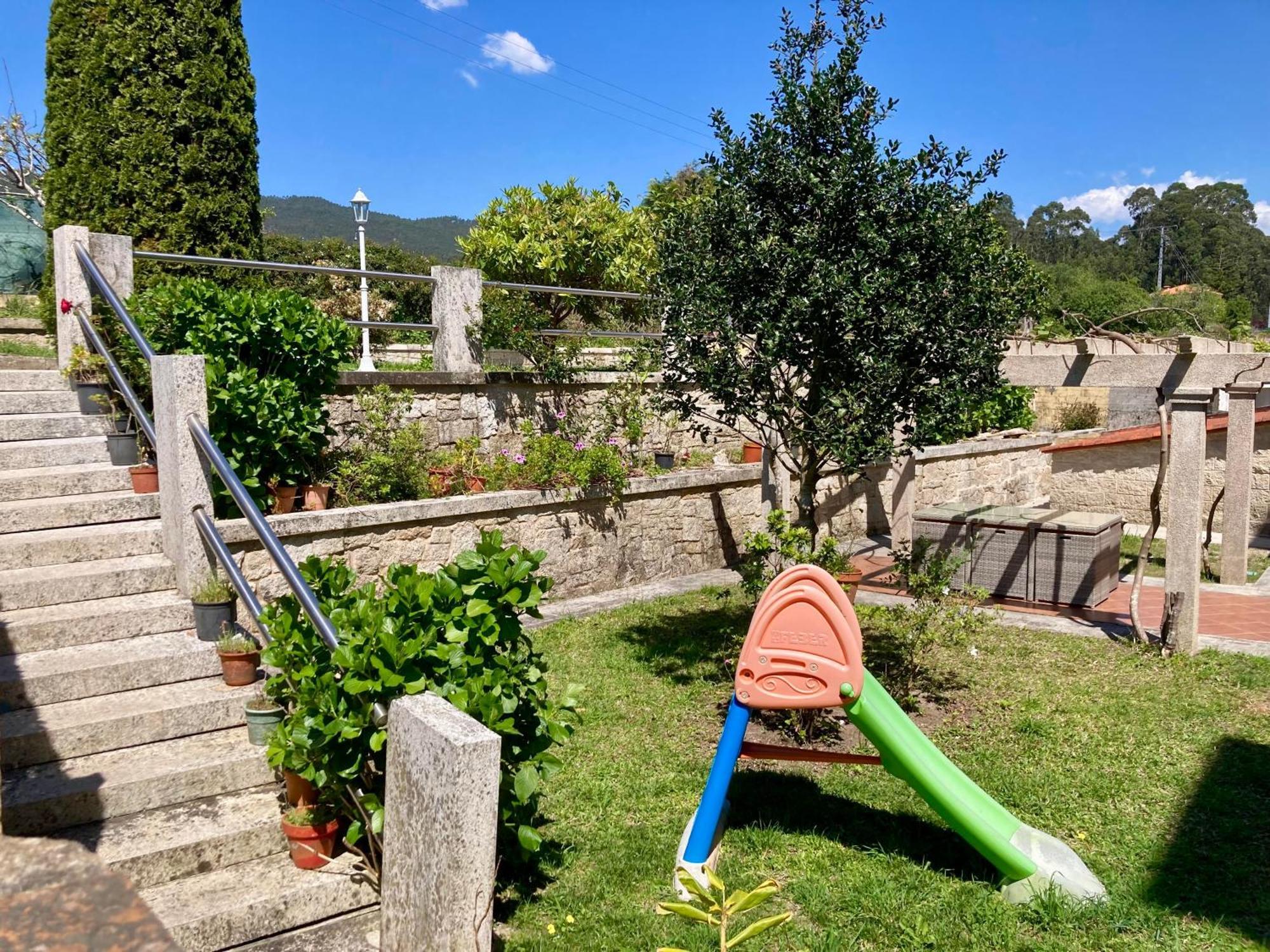 Apartamento Con Jardin Y Piscina Temporada Verano Privados Samieira ภายนอก รูปภาพ