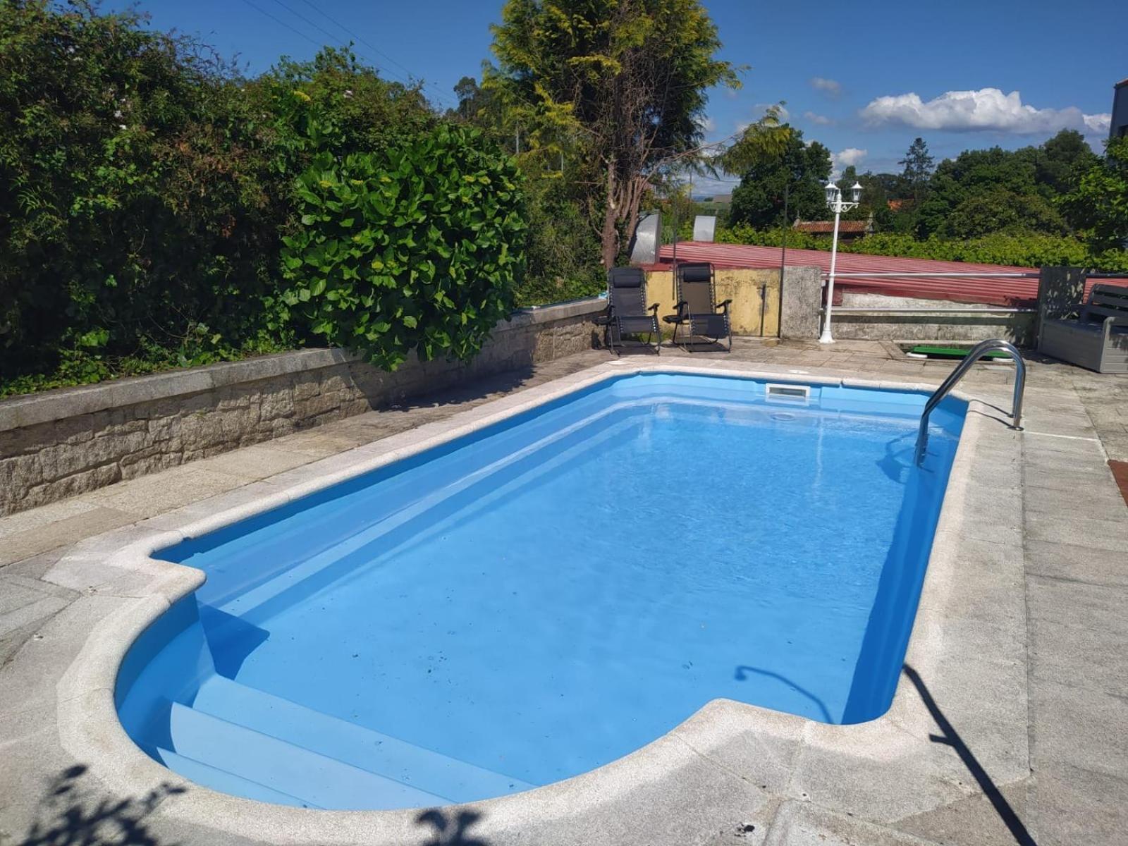 Apartamento Con Jardin Y Piscina Temporada Verano Privados Samieira ภายนอก รูปภาพ